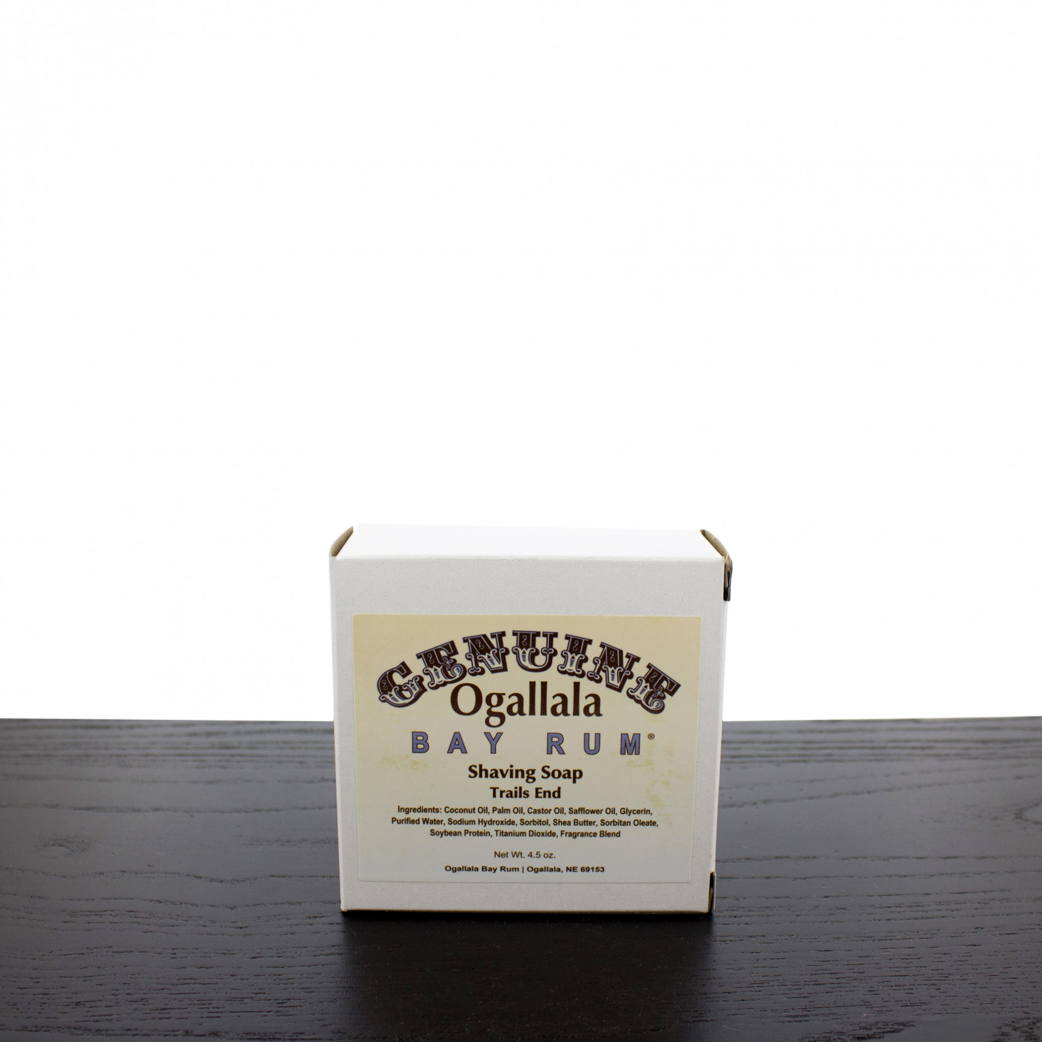 Product image 0 for Ogallala Bay Rum Trails End Shaving Soap